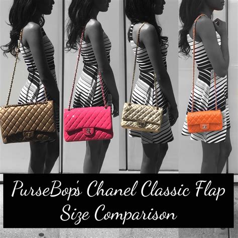 chanel classic bags sizes|Chanel classic flap bag sizes.